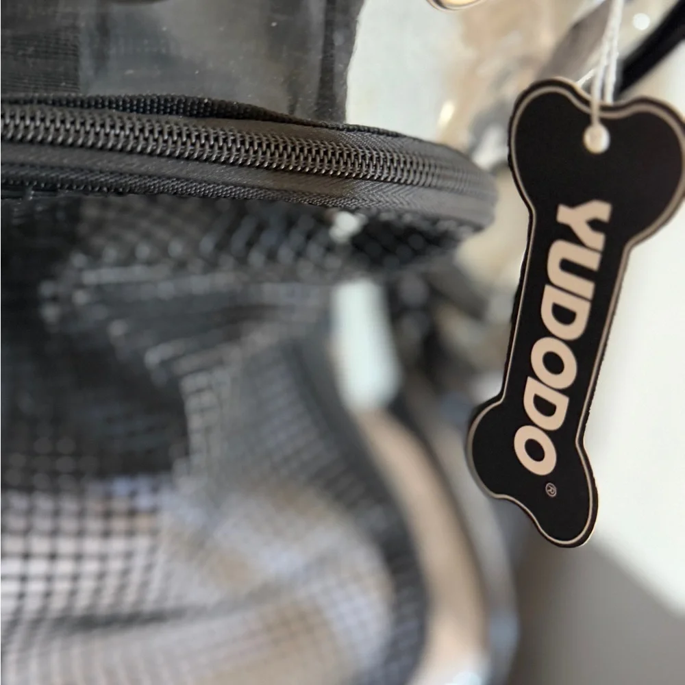 Yudodo Clear Pet Backpack NWT